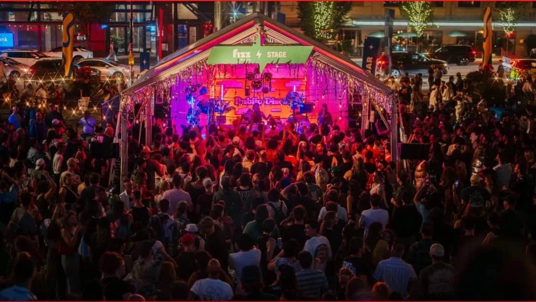 Public Disco at VAG North Plaza: Free outdoor dance (DJs)