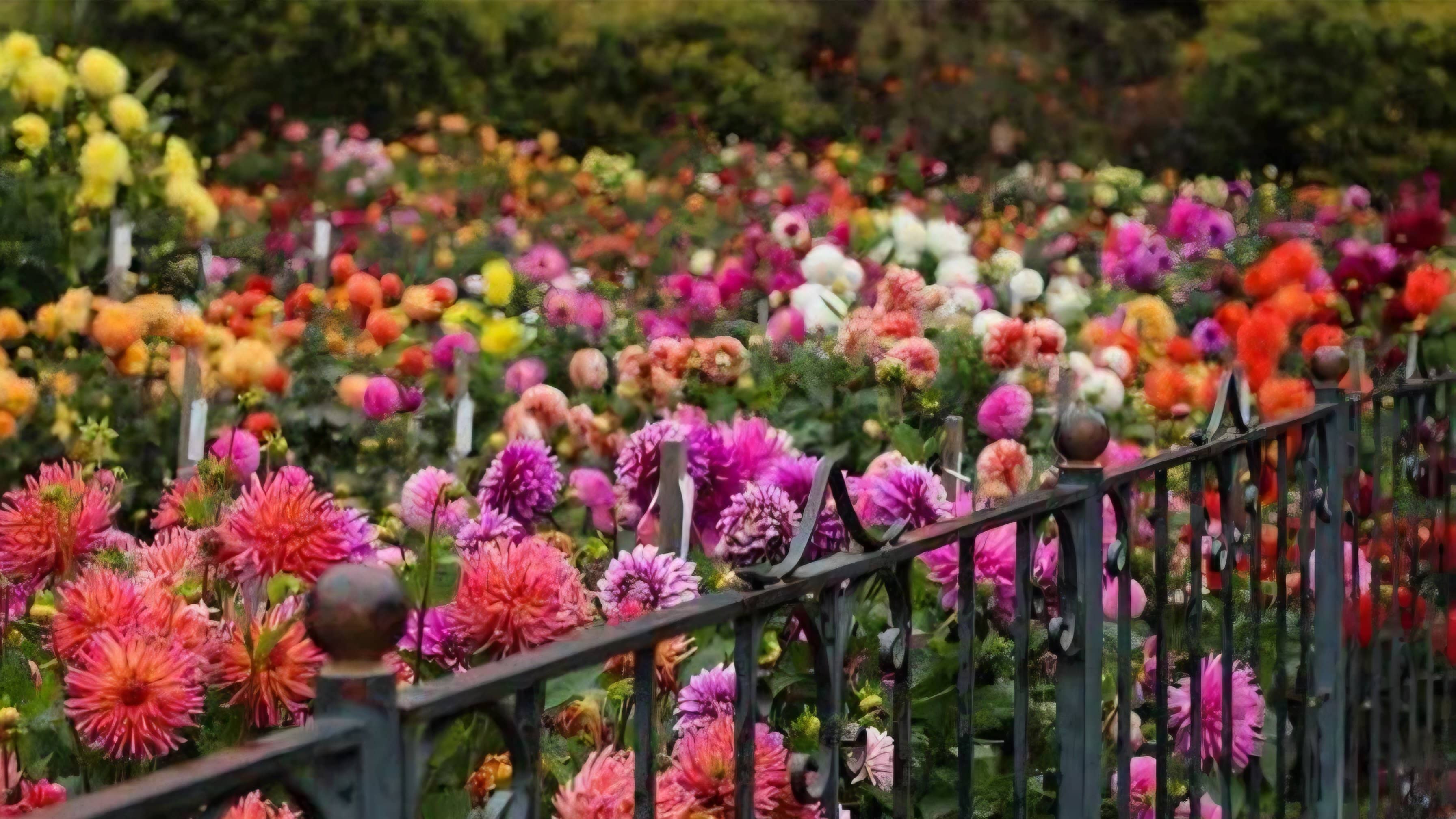 🌺  Dahlia Dell, Dahlia Show & Thai Lunch — Golden Gate Park