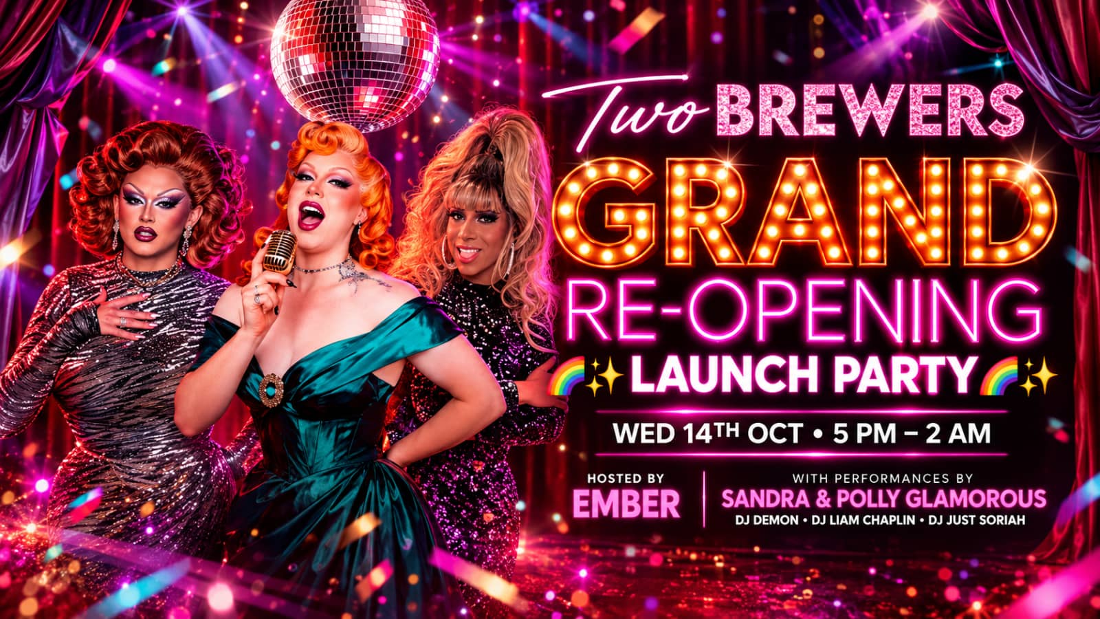 The Two Brewers Grand re-Opening Launch Party