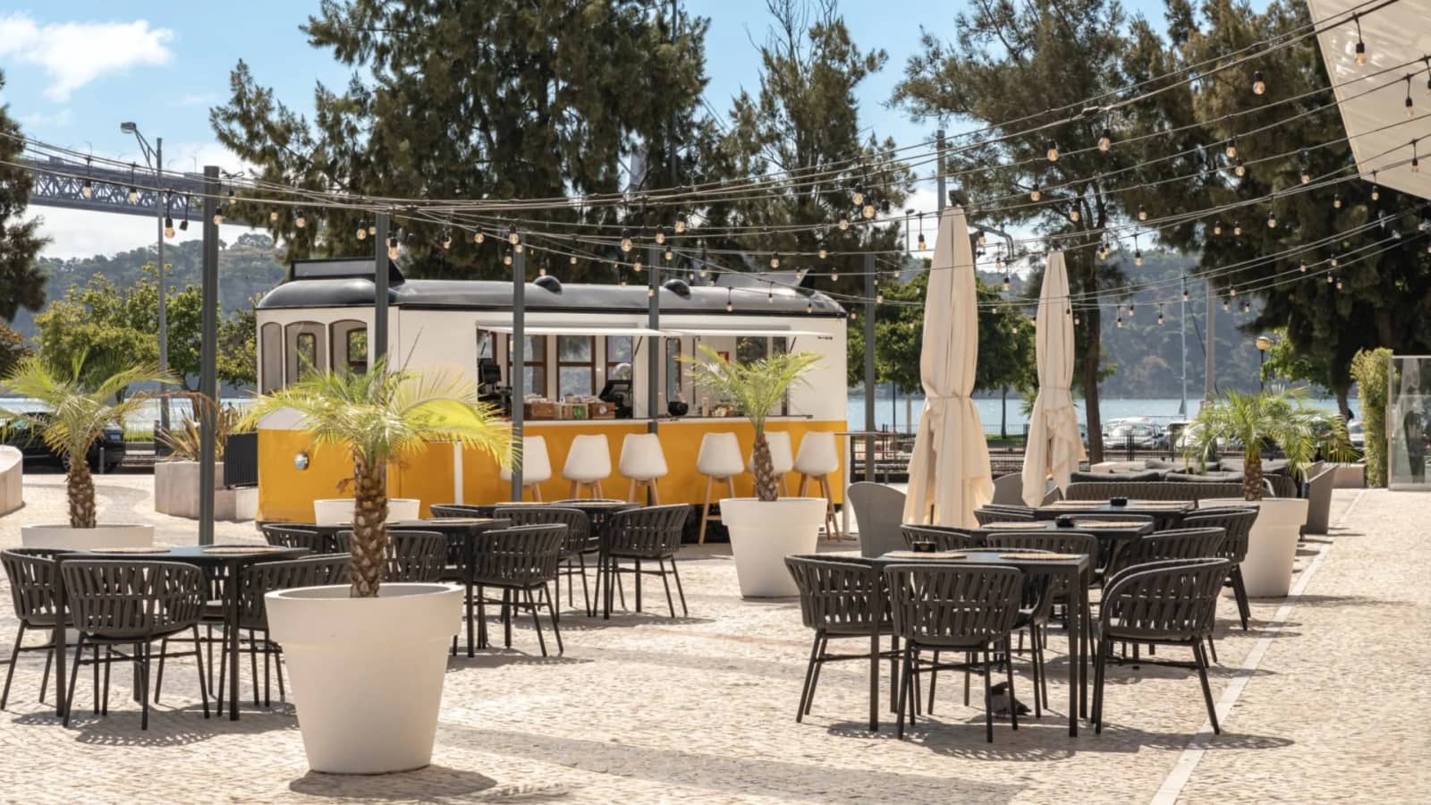 Summer vibes meet breathtaking river views at the Hyatt X Lisbon Digital Nomads