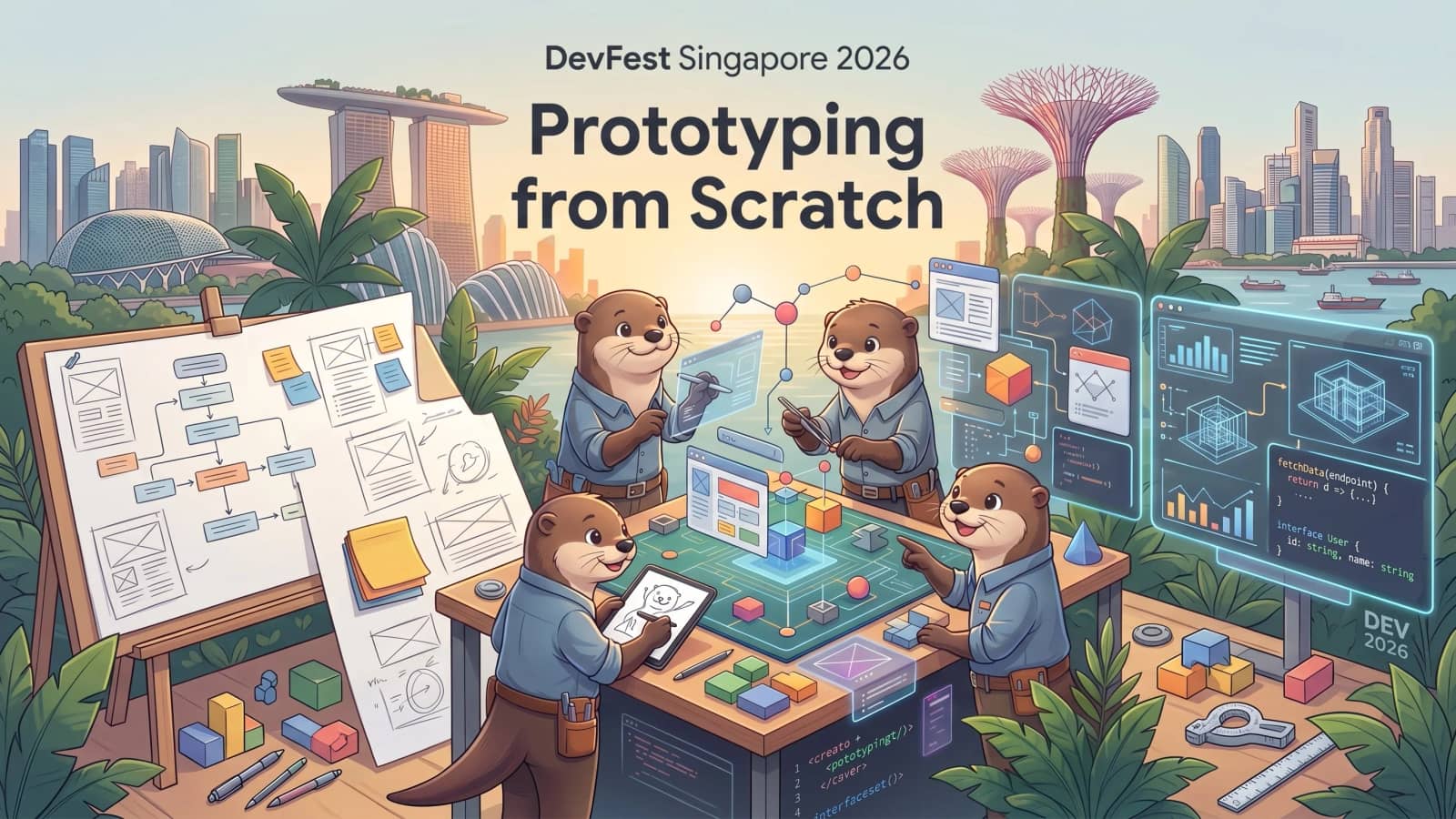 DevFest Singapore 2026: Prototyping from Scratch