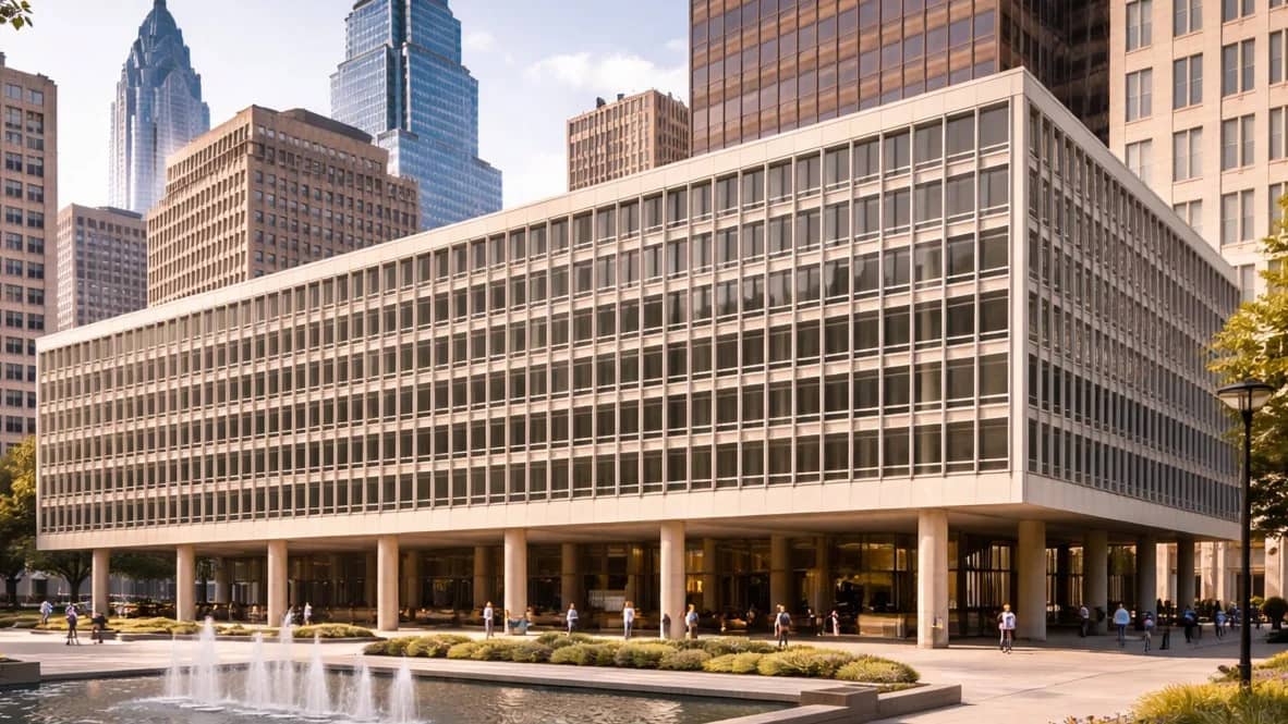 Philadelphia Architecture Hike 12 of 13: Best of Modernist Style