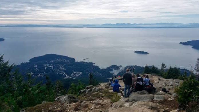 Eagle Bluffs via Black Mountain Trail: Intermediate