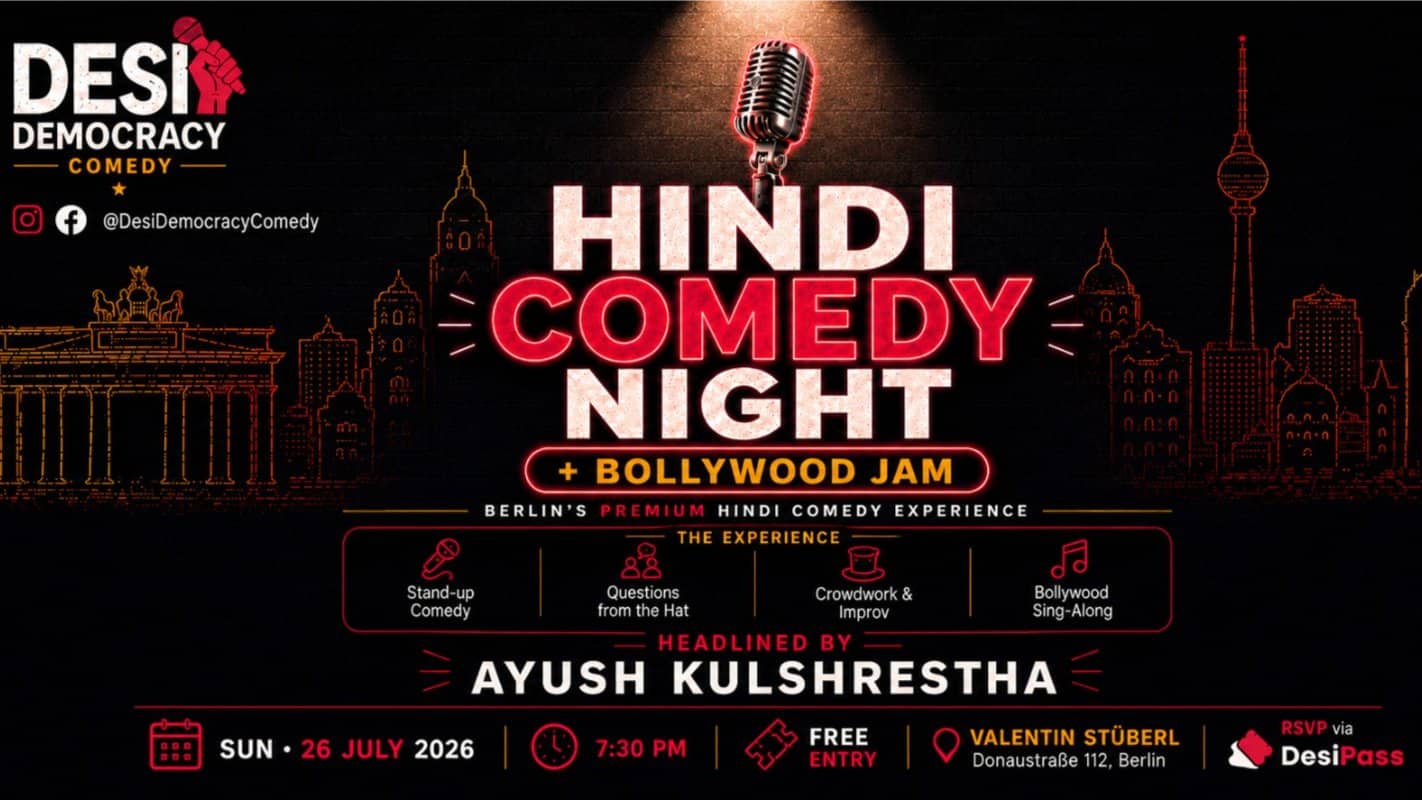 Hindi Comedy Night + BOLLYWOOD Jam