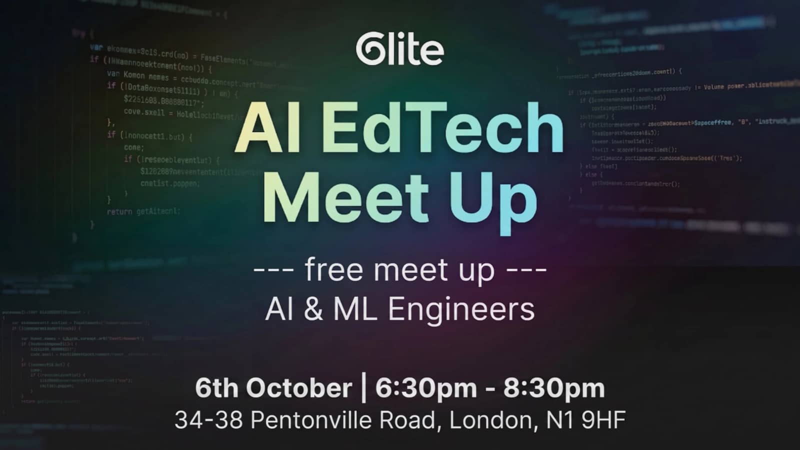 AI-Powered Education Meetup - Tuesday 6th October
