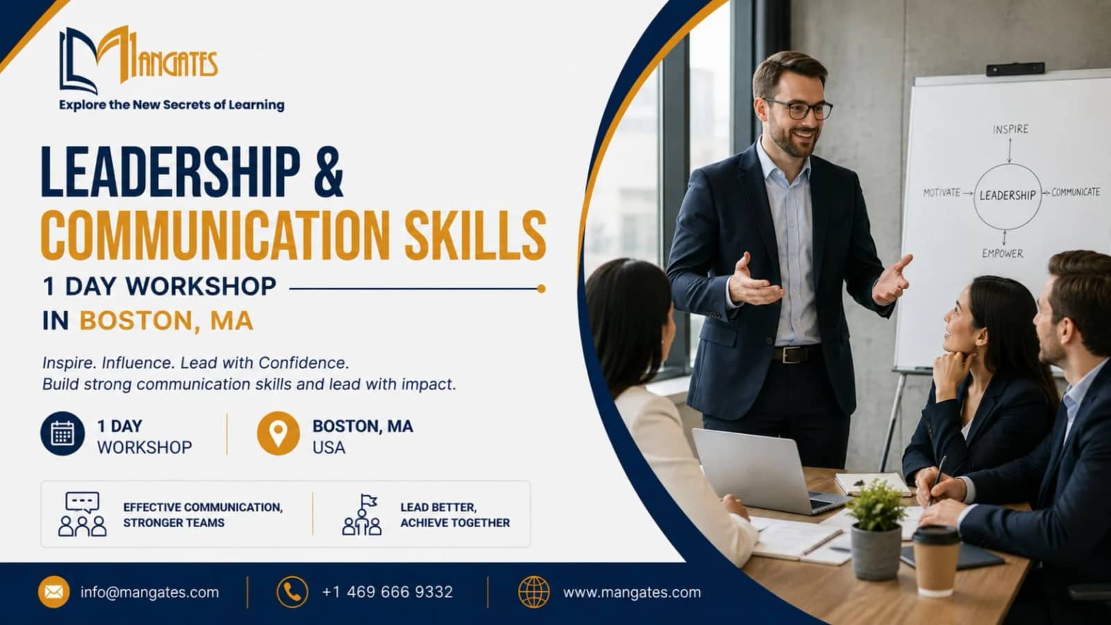 Leadership & Communication Skills - 1 Day Workshop in Boston, MA