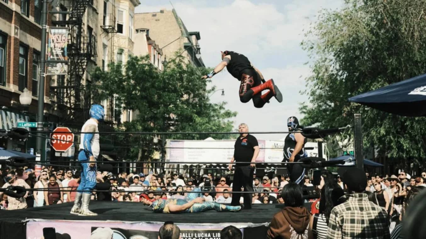 Lucha Libre in Logan Square