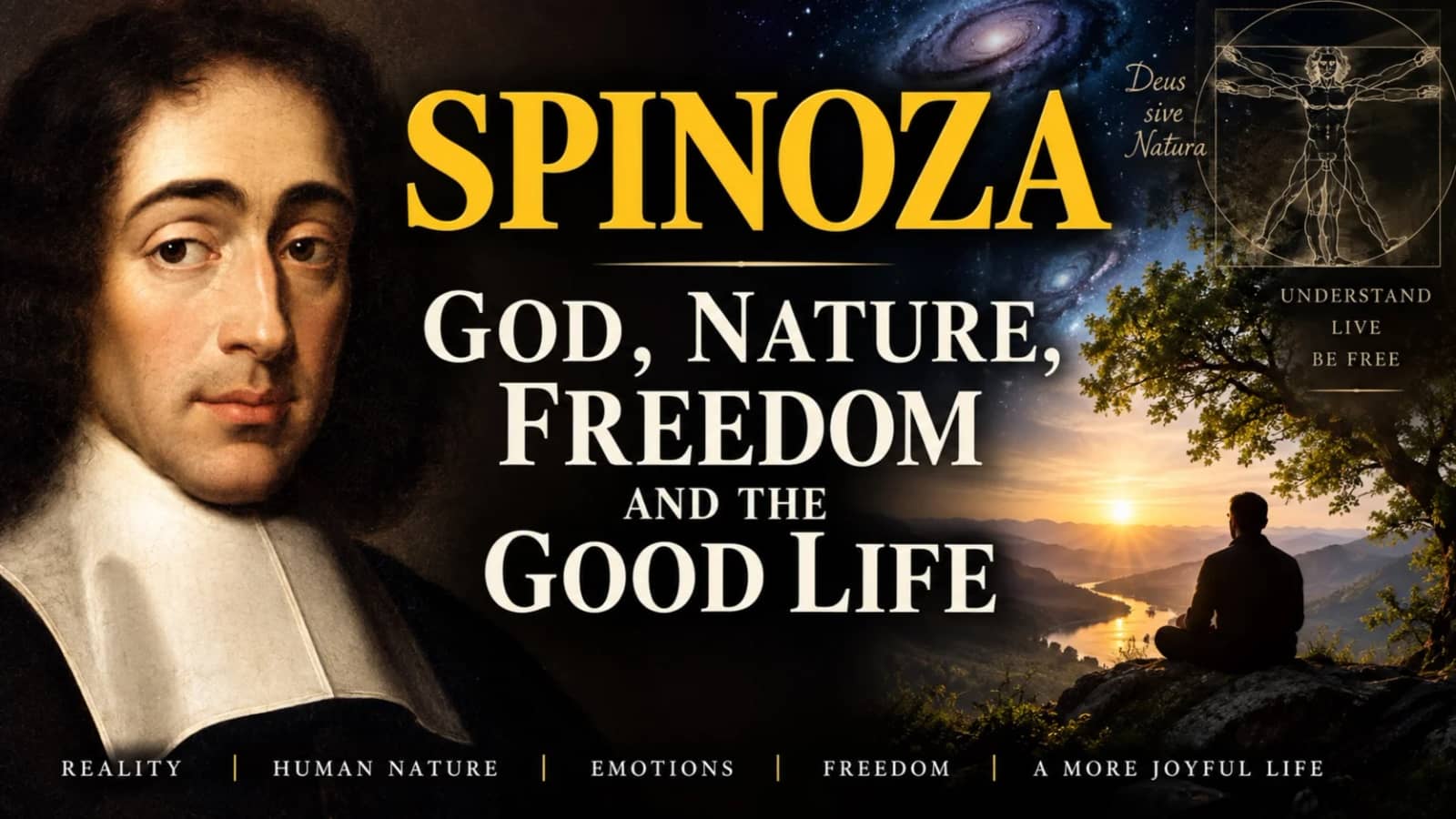 SPINOZA: GOD, NATURE & THE SECRET OF HUMAN FREEDOM
