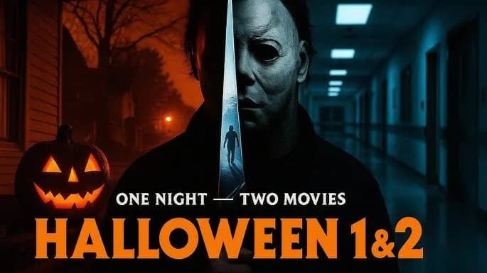 HALLOWEEN (1978) + HALLOWEEN II (1981) Double Feature + DRINKS @ PCC