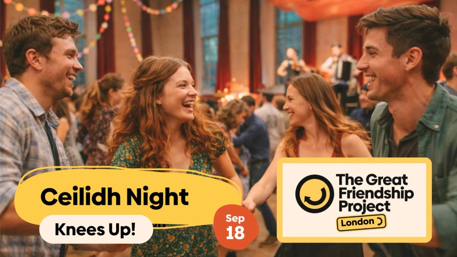 Ceilidh Night: Knees Up! | London 20s and 30s
