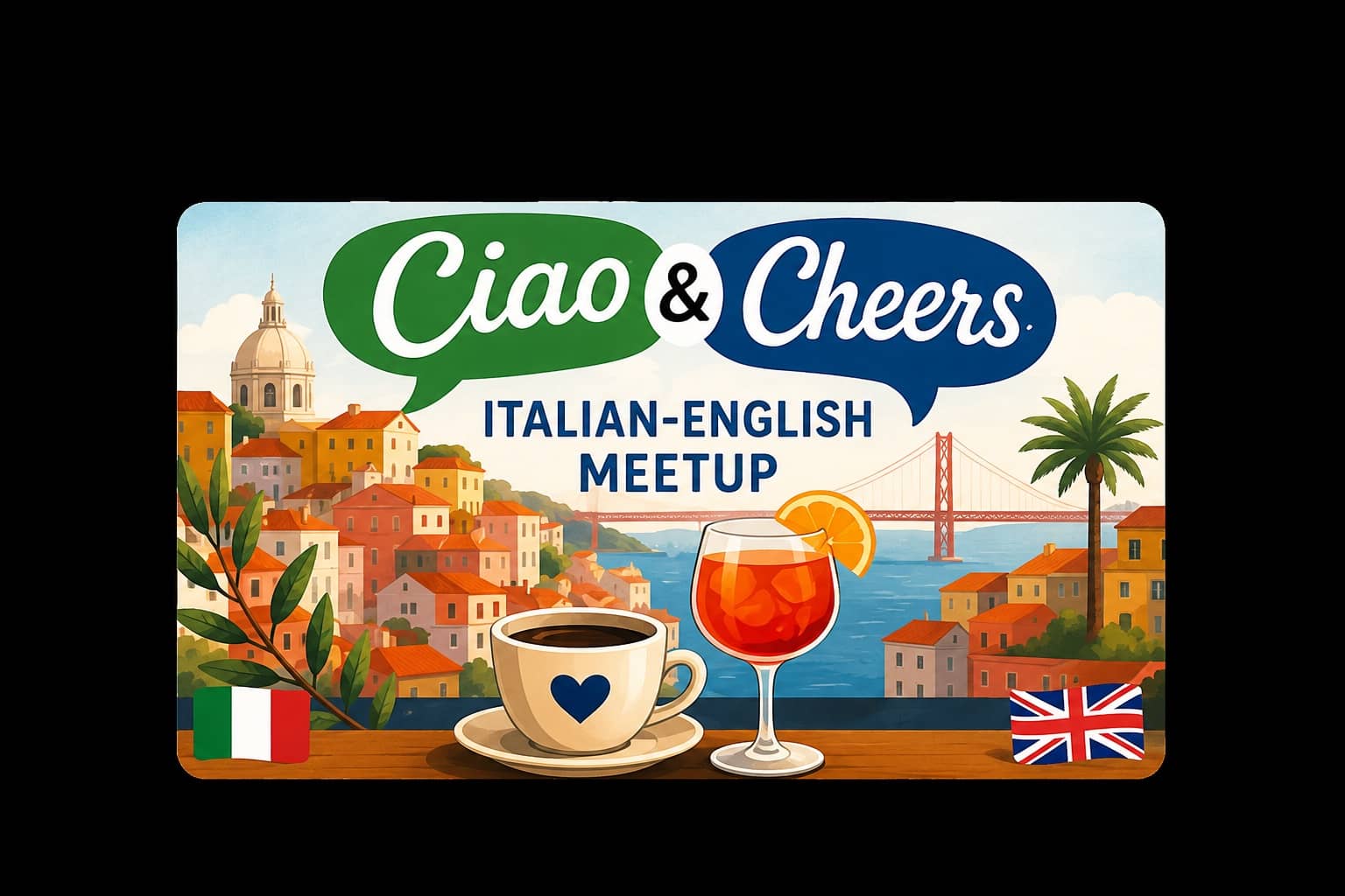 🇮🇹 Ciao & Cheers #1: Sunset Language Exchange