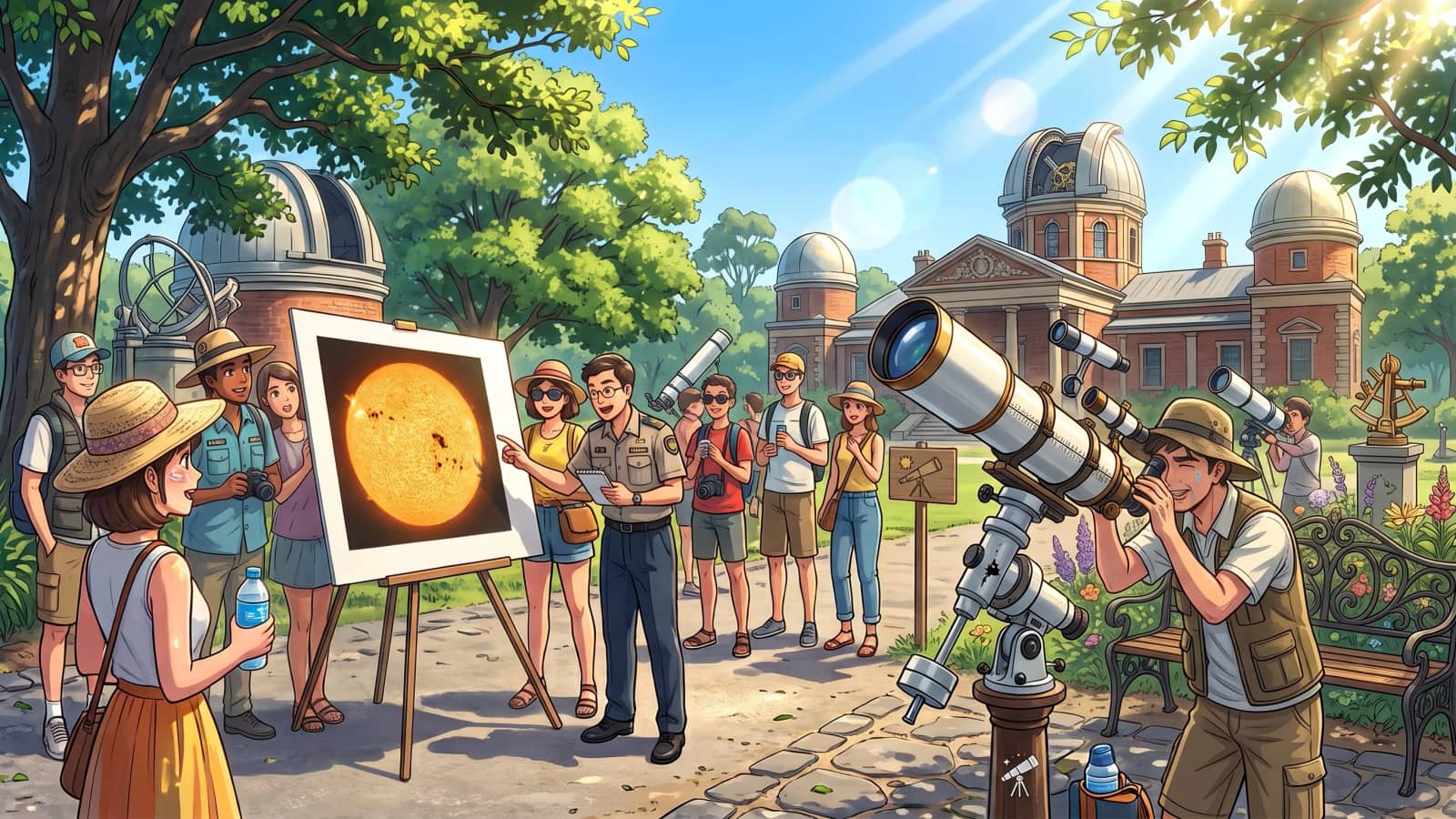 Solar Tour at Melbourne Observatory – Daytime Sun Viewing