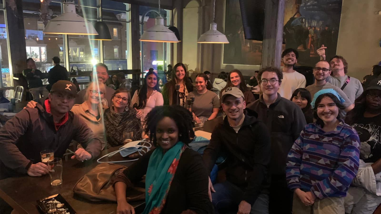 Portuguese Conversation at Roofer's Union