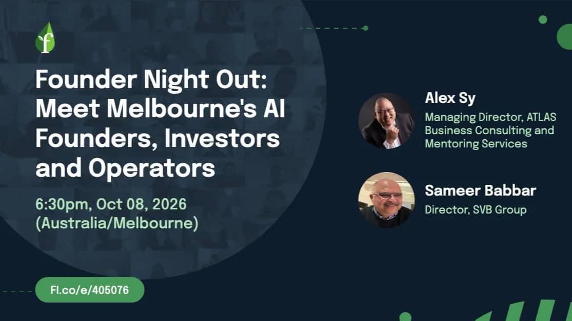 Founder Night Out: Meet Melbourne's AI Founders, Investors and Operators