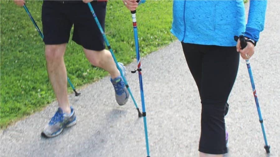 Walking Group with Nordic Poles