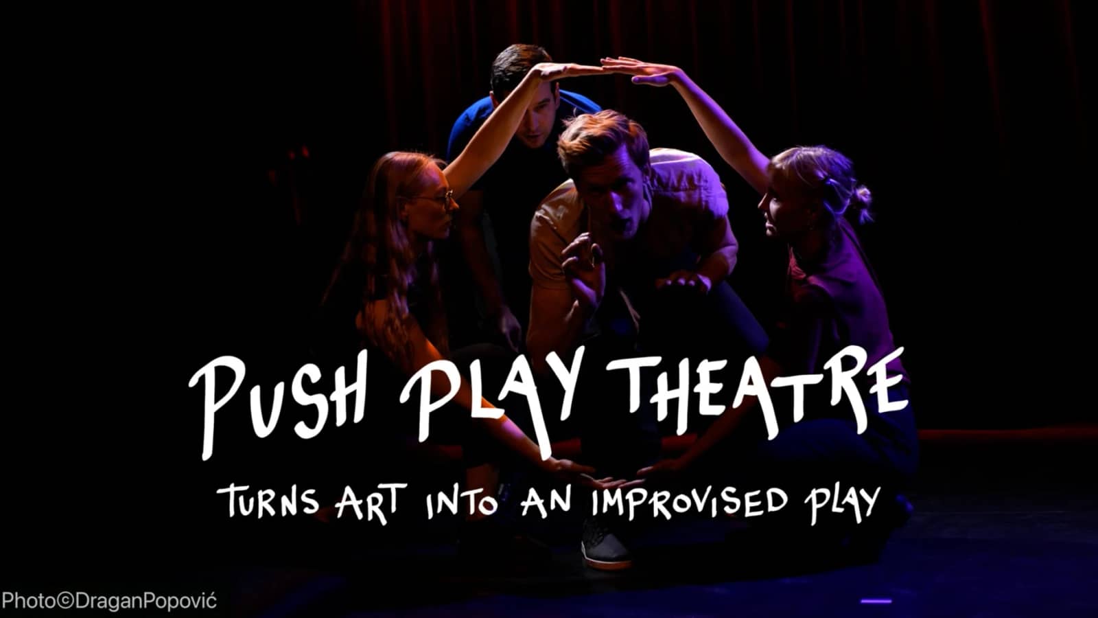 Improv show + pre-show mingle