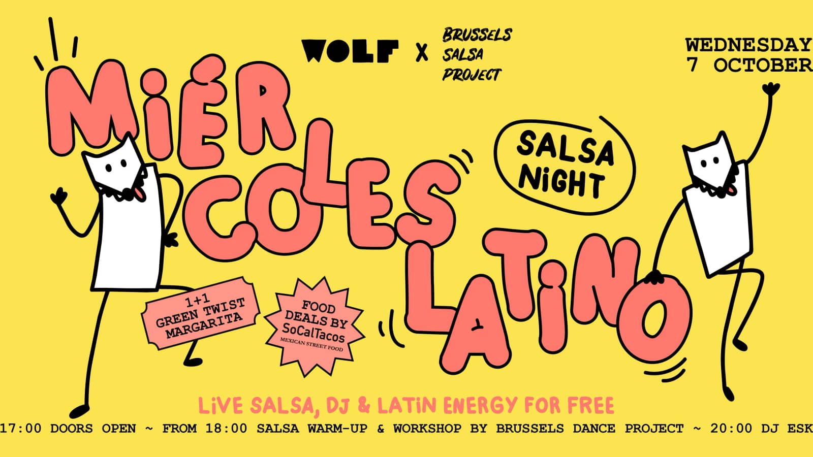 Miércoles Latino: Free Salsa Party / Soirée