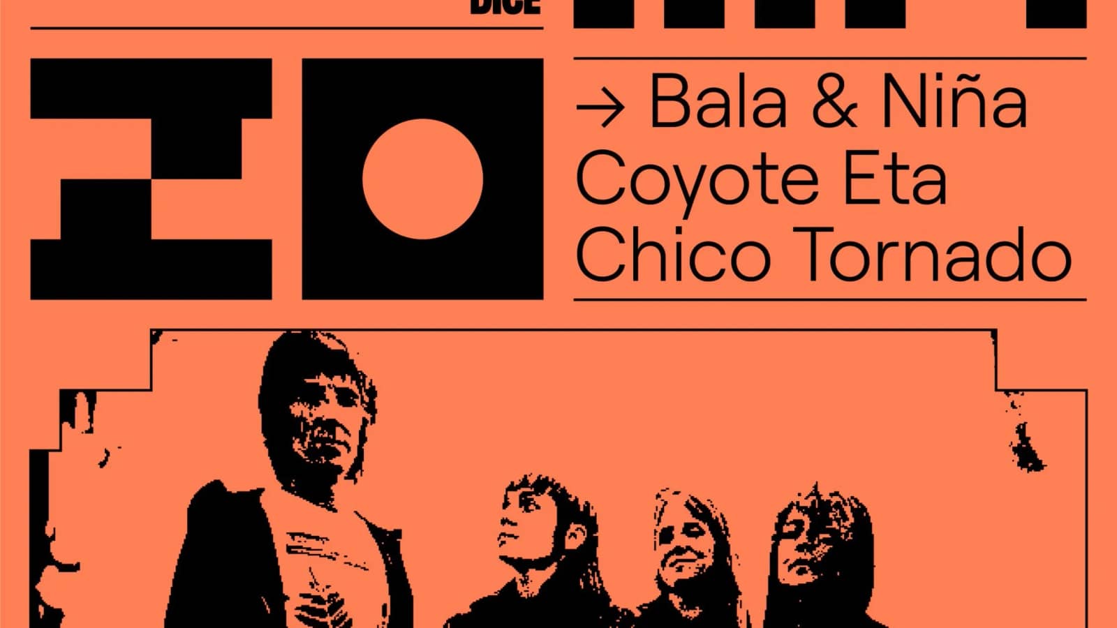 Bala & Niña Coyote Eta Chico Tornado