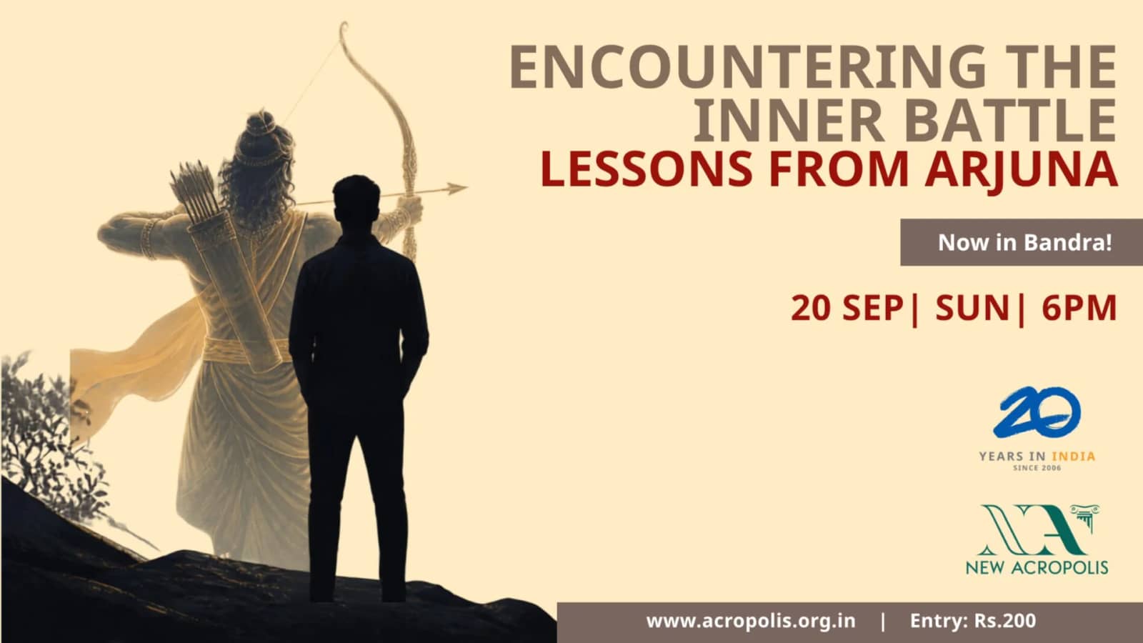 Encountering the Inner Battle: Lessons from Arjuna