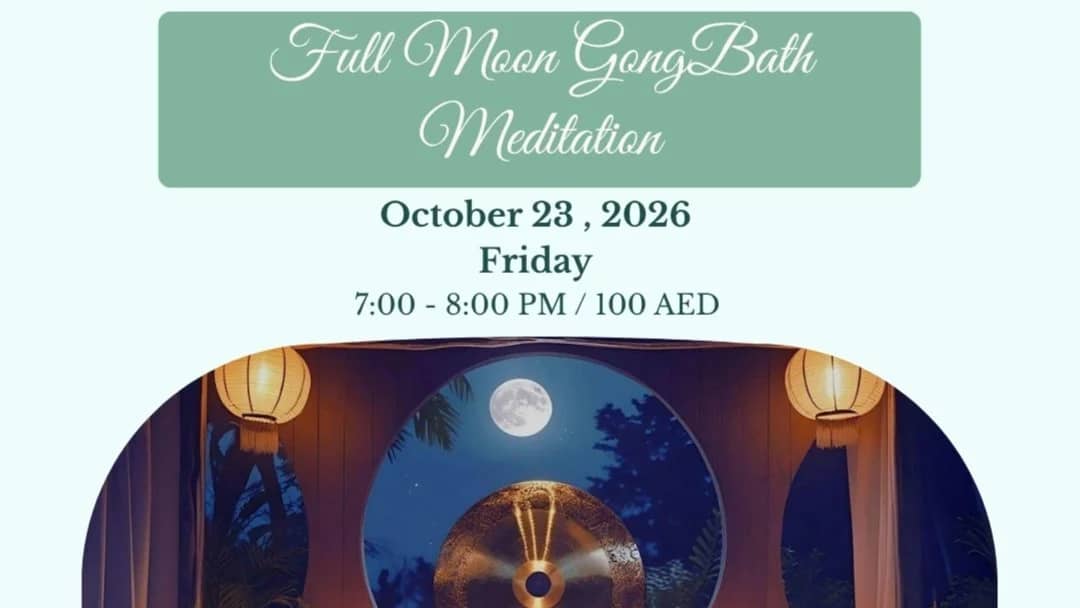 Full Moon Gongbath Meditation