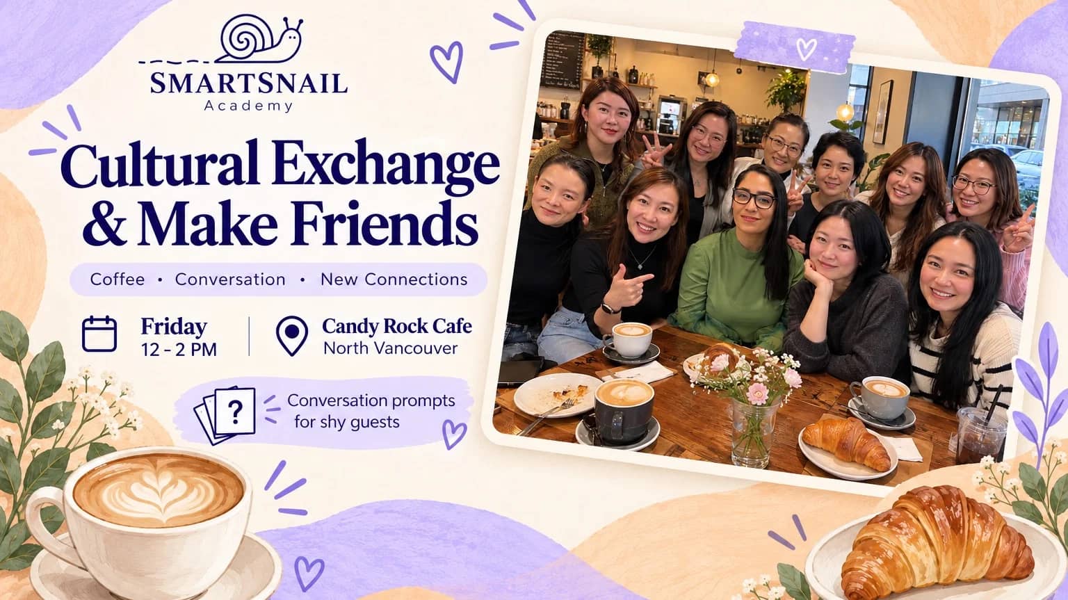 Cultural Exchange/Practice English/Make New Friends