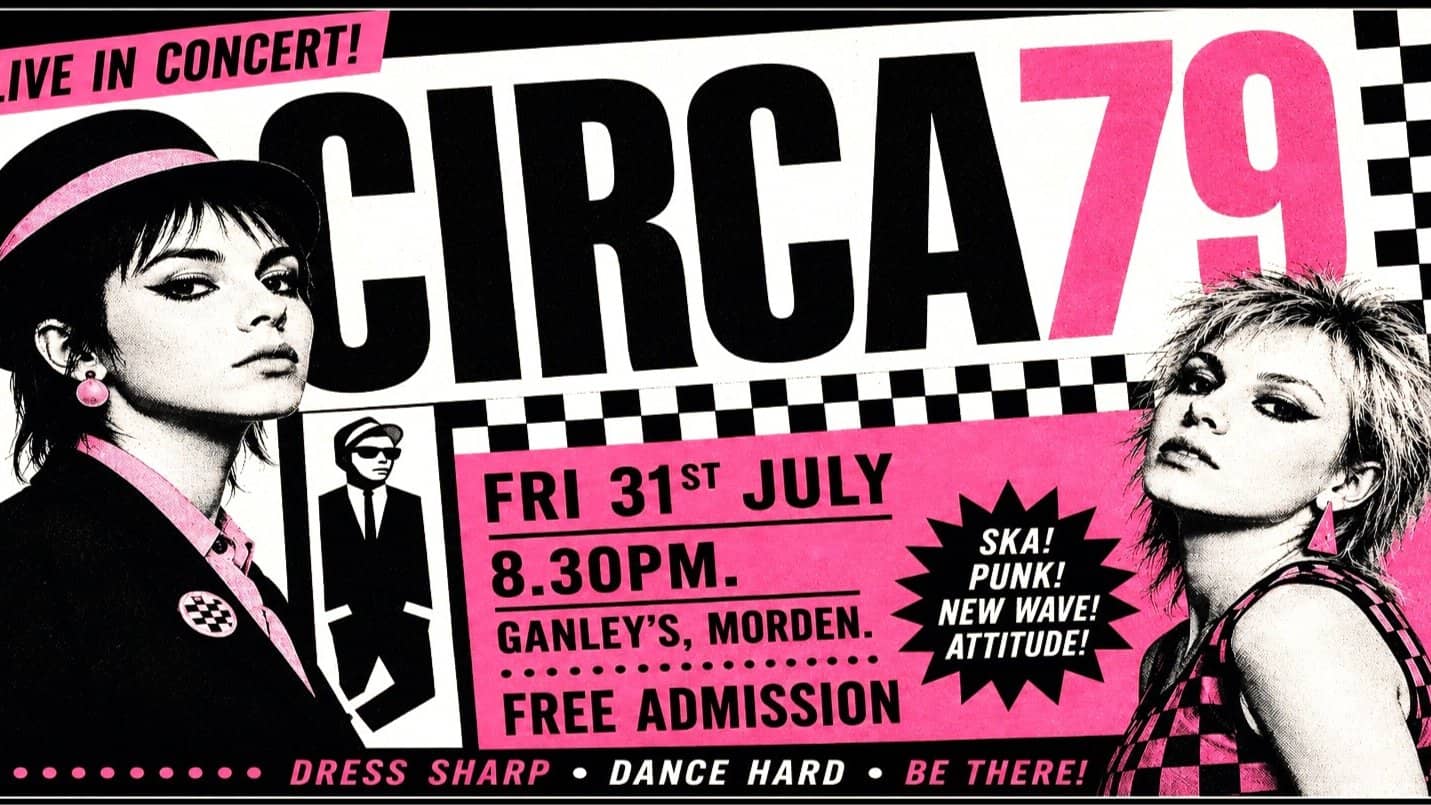 CIRCA79 Live @ Ganleys, Morden (FREE) (2 Tone/Ska/New Wave covers)