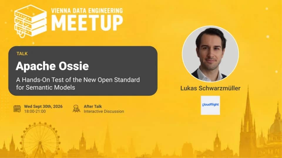 Vienna Data Meetup | Cloudflight presents Apache Ossie!