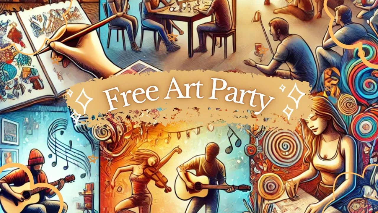 International Free Art Party – Create & Connect