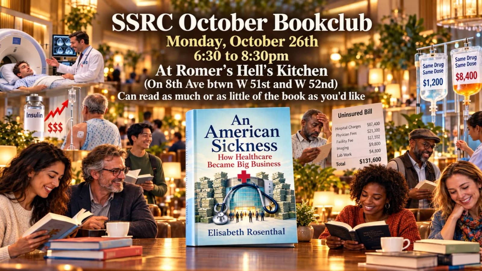 October Book: An American Sickness 🩺💸 by Elisabeth Rosenthal