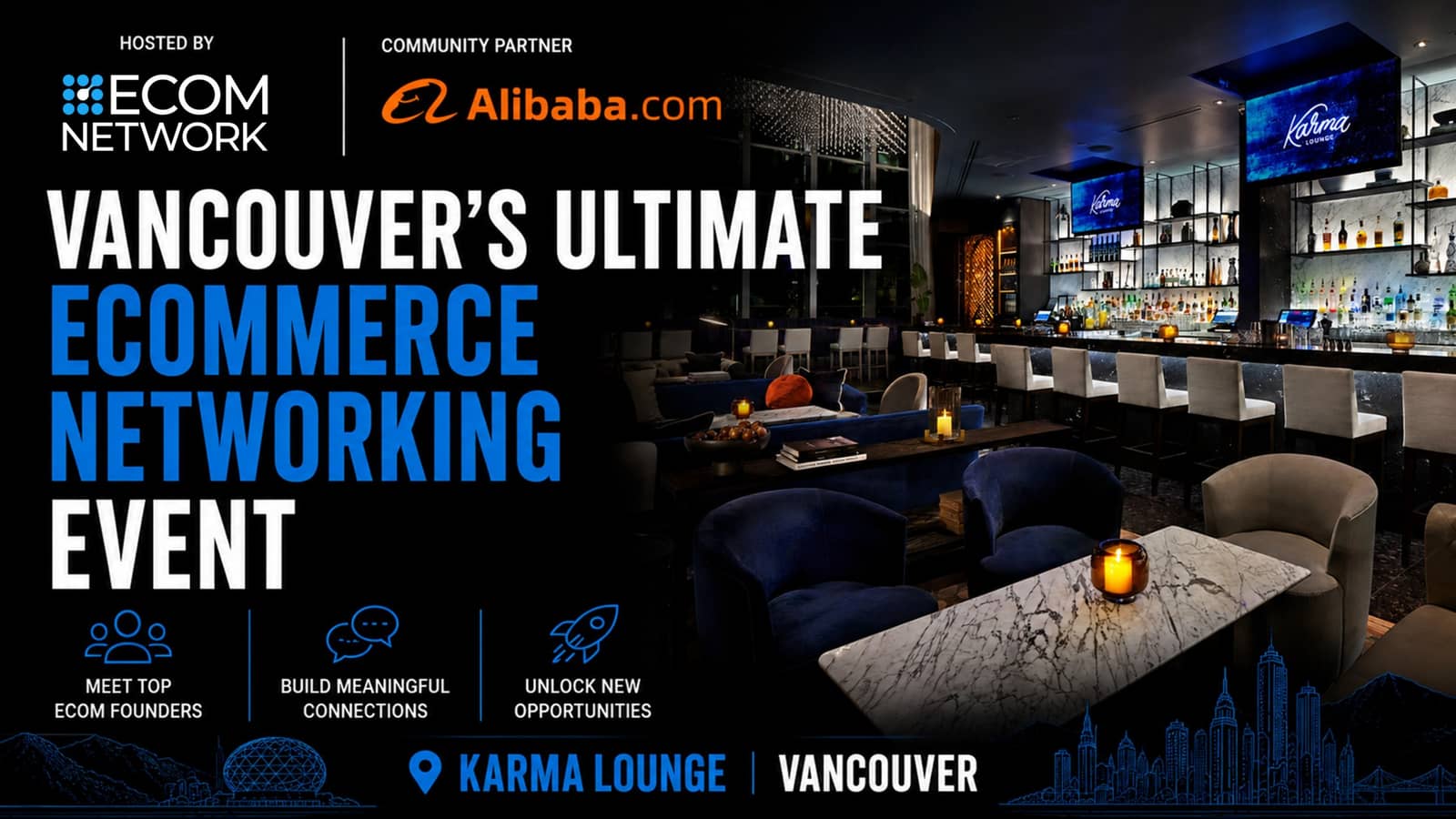 Ecommerce Founders Vancouver - Networking and Social Event