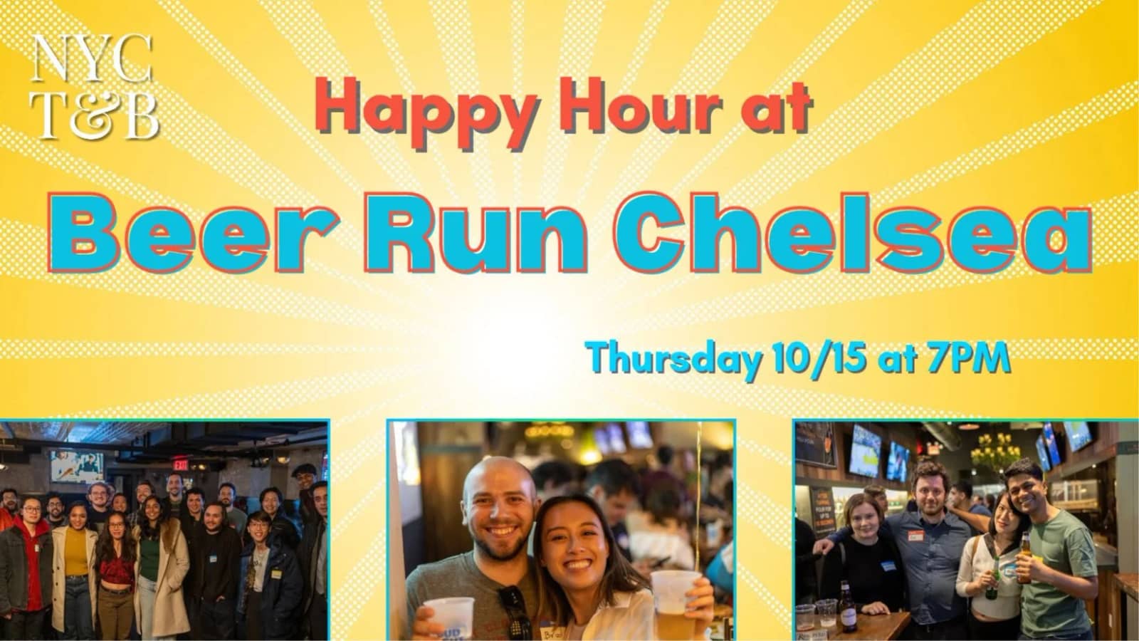 New York Tech & Beer® - Happy Hour Social @ Tap Haus 33