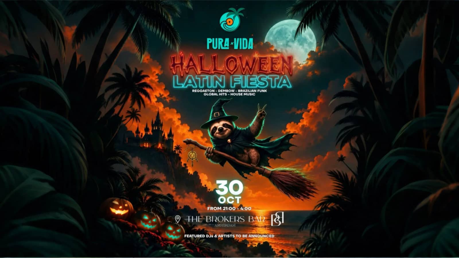 PURAxVIDA: HALLOWEEN LATIN FIESTA