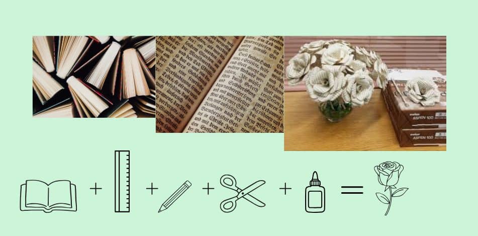 Workshop: Upcycled Book Page Bouquet