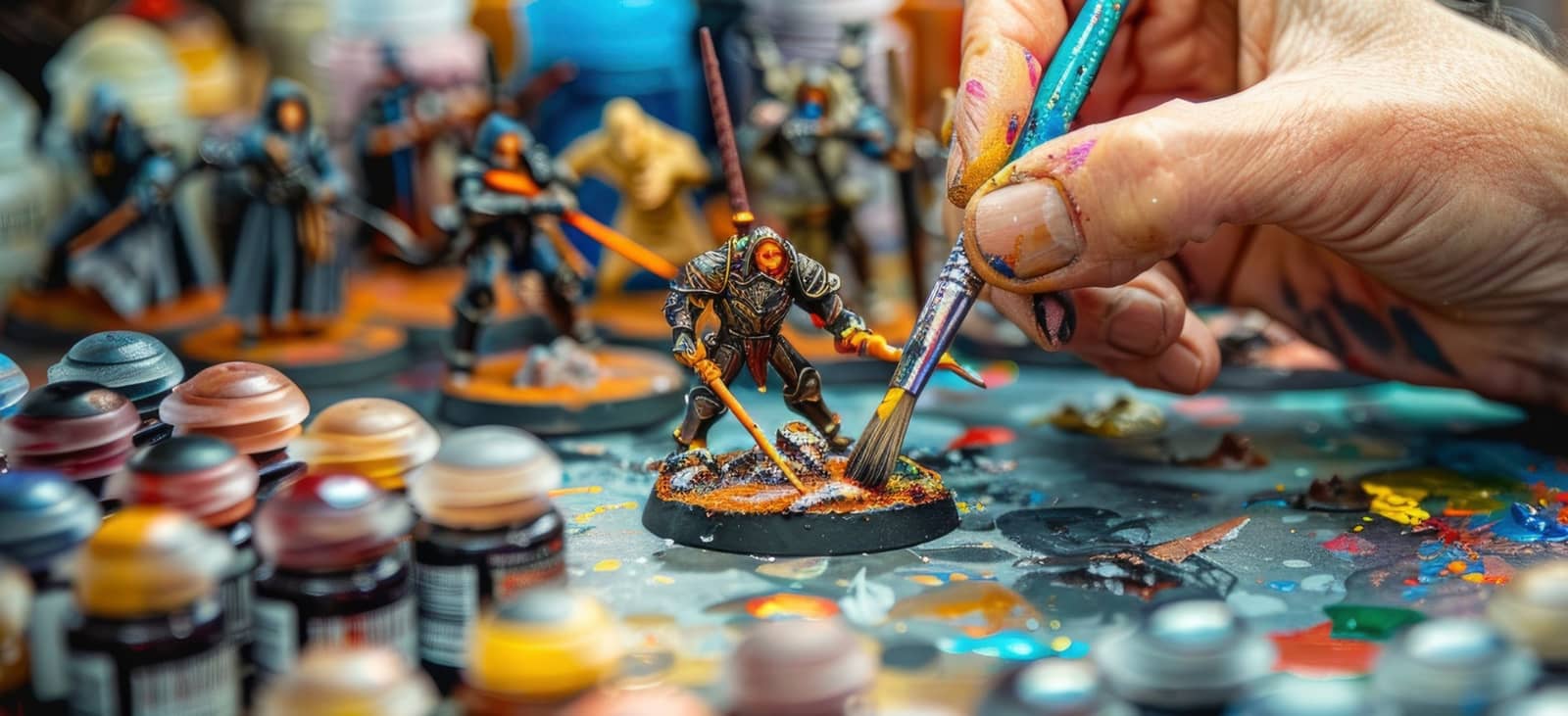Workshop: Dungeons and Dragons Miniature Painting