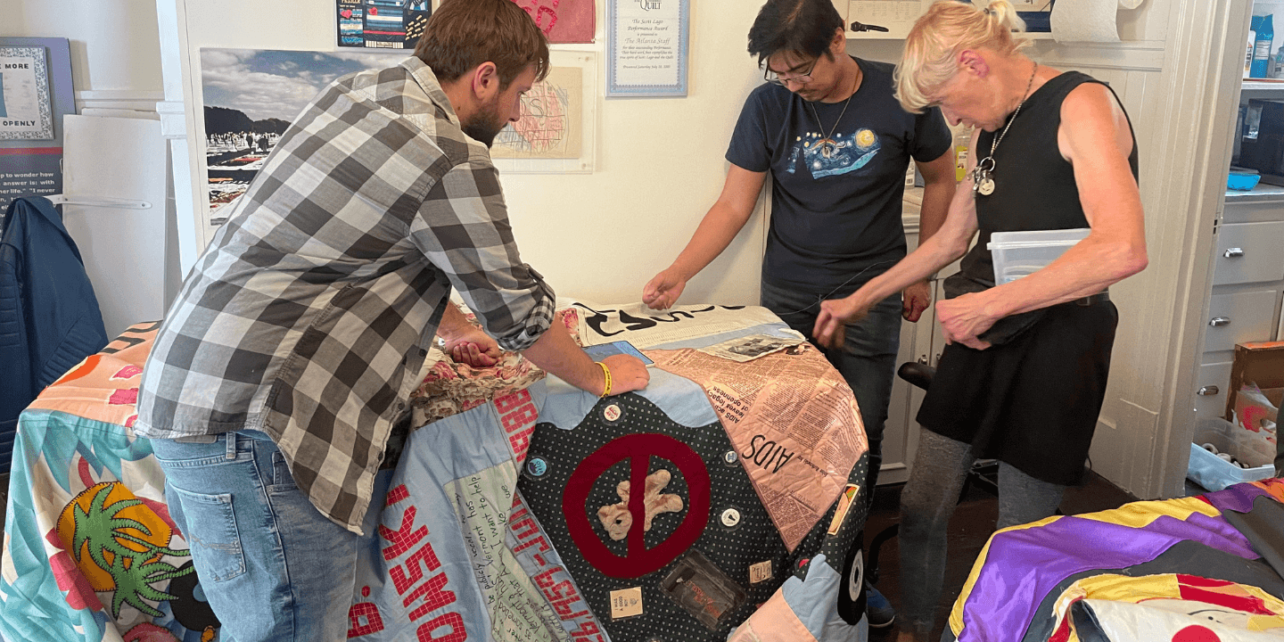Workshop: National AIDS Memorial Quilt Repair & Panel Making Workshop