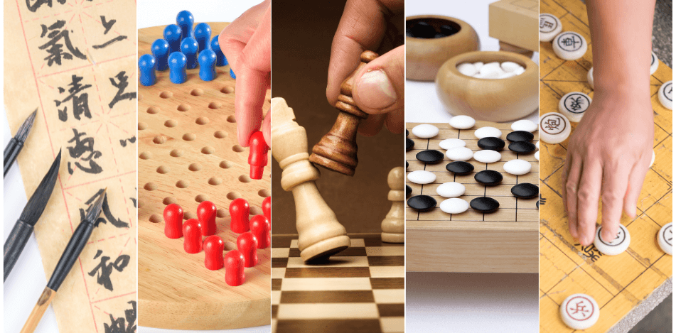 Activity: Chinese Calligraphy and Chess Games