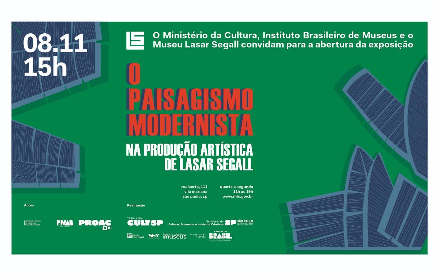Exposição O Paisagismo Modernista na Produção Artística de Lasar Segall