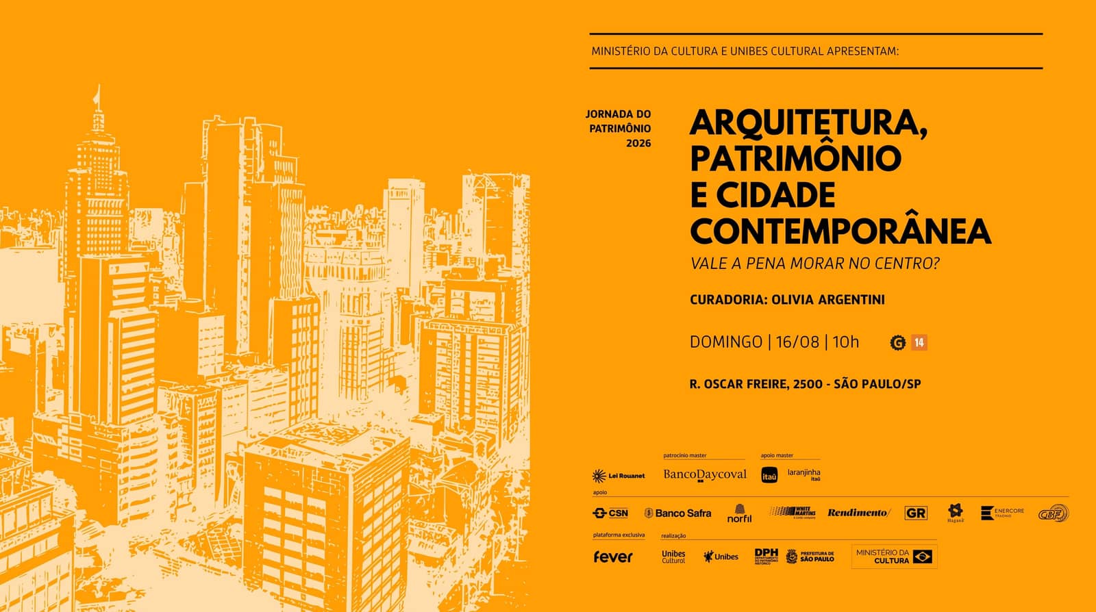Ciclo Arquitetura, Patrimônio e Cidade Contemporânea