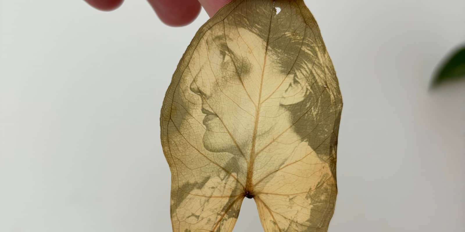 Phytotypy: impressions on leaves