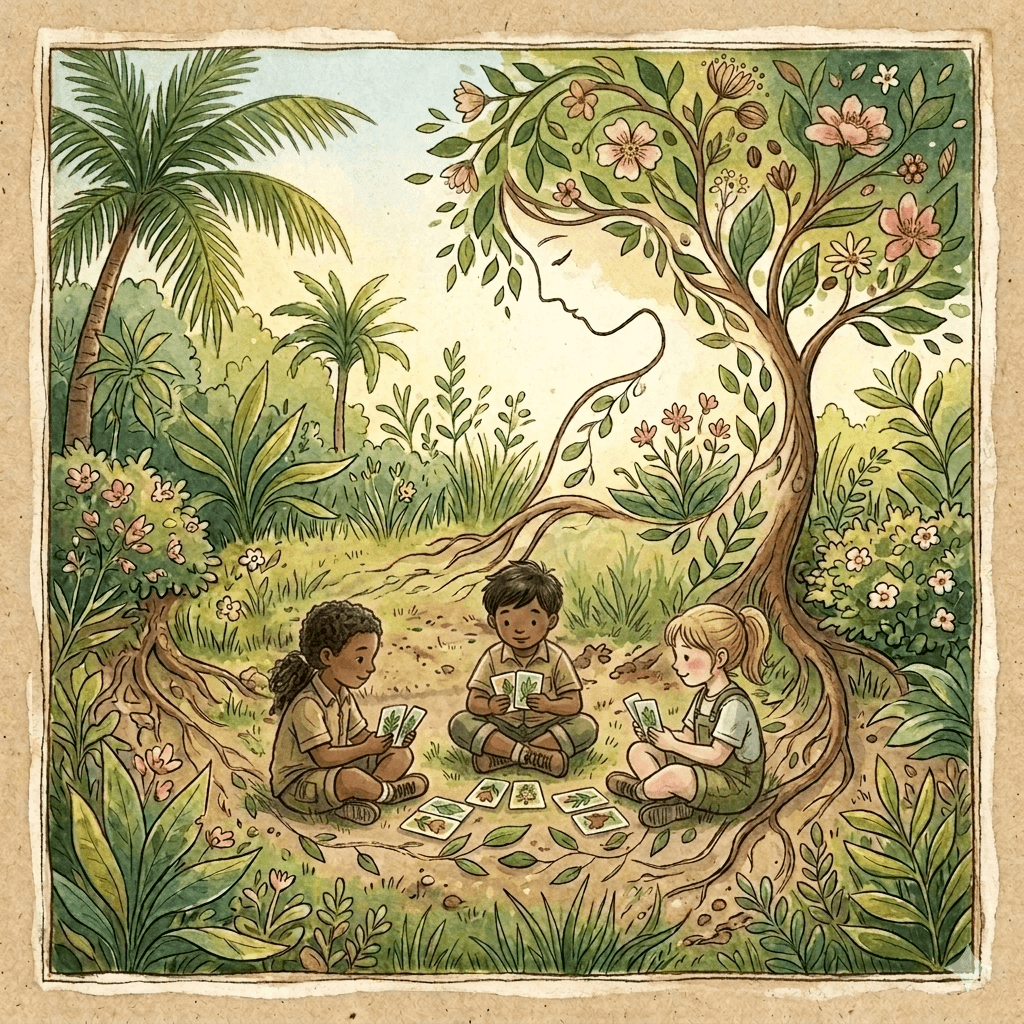 Brincando na terra