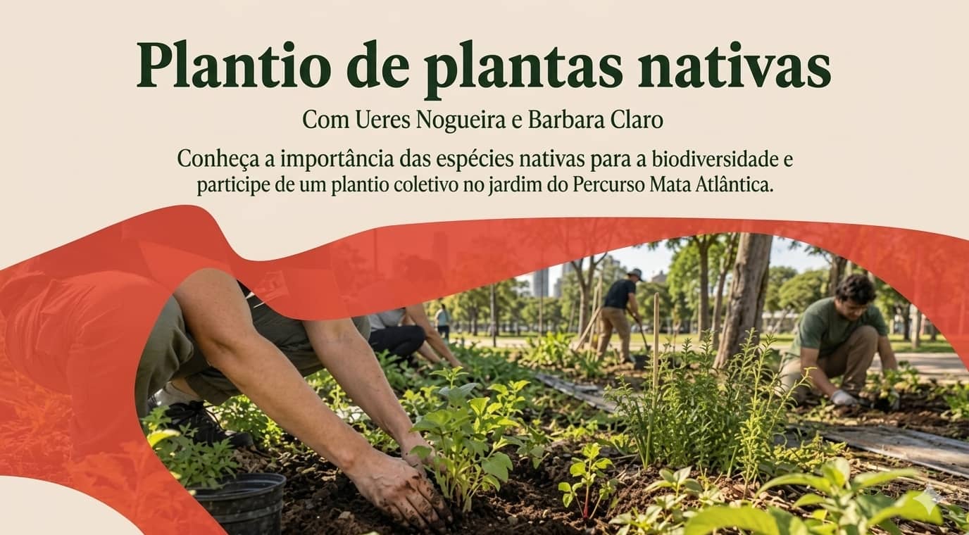 Plantio de plantas nativas