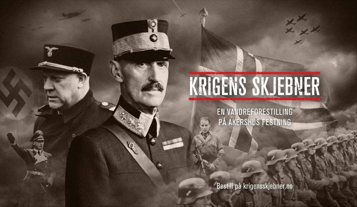 Vandreforestilling på Akershus festning: Krigens skjebner