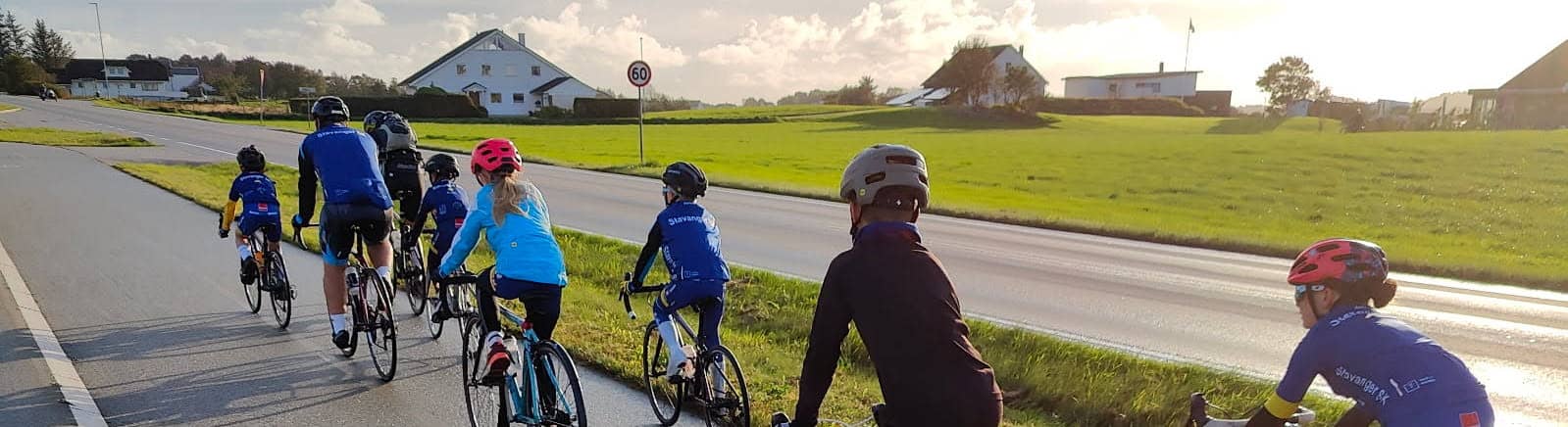 Sykkeltrening landevei 8-12 år