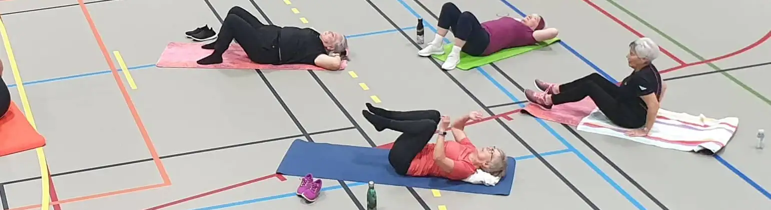 Trening for seniorer i Storhaughallen