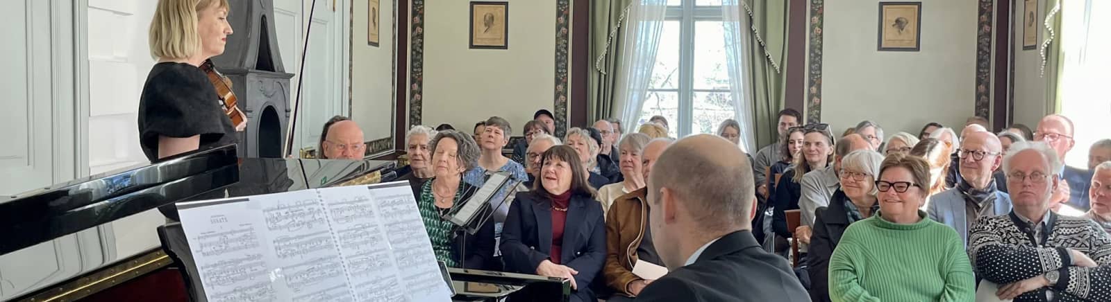 Kammermusikk på Ledaal: Søndagsmatiné med historisk sus