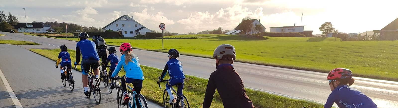Sykkeltrening landevei 8-12 år