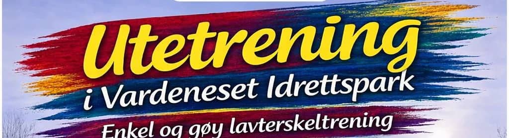 Utetrening i Vardeneset Idrettspark