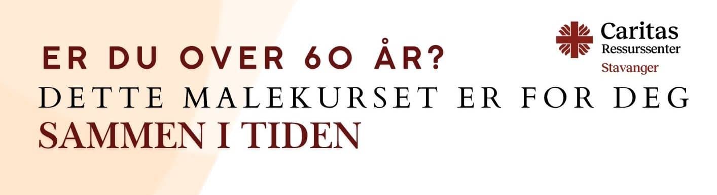 Malekurs for deg over 60 år