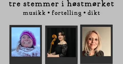 Tre stemmer i høstmørket