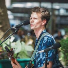 Midtown Music in Greeley Square Park